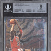 Michael Jordan 1996-97 Fleer Metal 241 Metal Shredders BGS 9