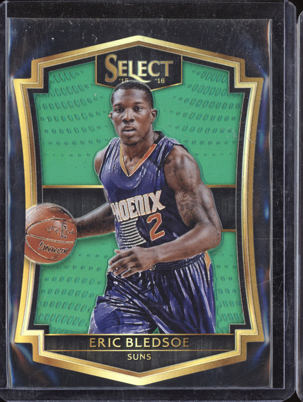 Eric Bledsoe 2015-16 Panini Select 163 Green Die Cut 4/5