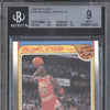 Michael Jordan 1988-89 Fleer  120 All Star Team BGS 9