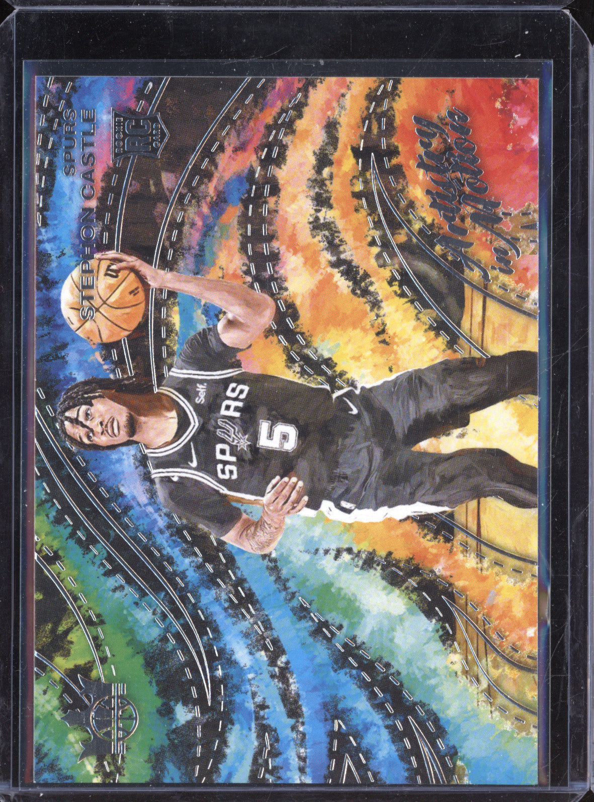 Stephon Castle 2024-25 Panini Court Kings 14 Artistry in Motion RC