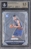 Kristaps Porzingis 2015-16 Panini Prizm 348 RC BGS 9.5