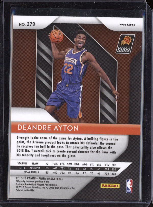 Deandre Ayton 2018-19 Panini Prizm 279 Green RC