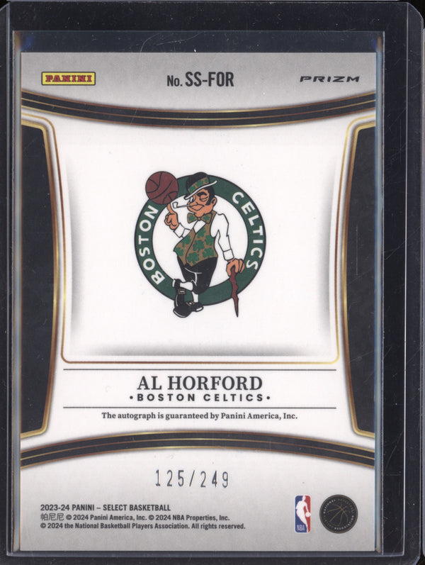 Al Horford 2023-24 Panini Select SS-FOR Signatures Auto 125/249