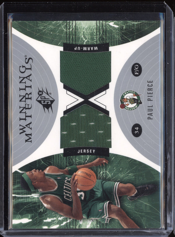 Paul Pierce 2003 Upper Deck SPx WM2 Winning Materials