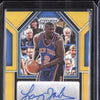 Larry Johnson 2022-23 Panini Prizm SIG-LJO Signature Gold 6/10