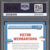 Victor Wembanyama 2023-24 Panini Donruss Optic 225 Holo RC PSA 9