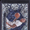 Jordan Hawkins 2023-24 Panini Mosaic 243 Fast Break Mosaic Silver RC