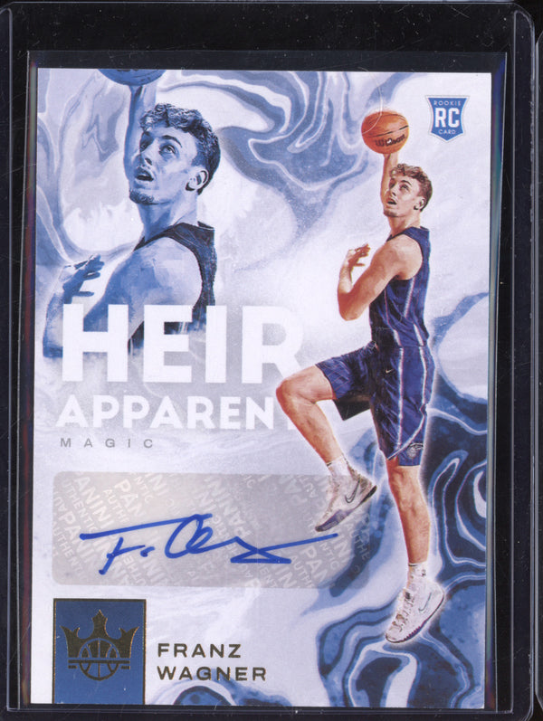 Franz Wagner 2021-22 Panini Court Kings HA-FWG Heir Apparent Autograph RC 29/199