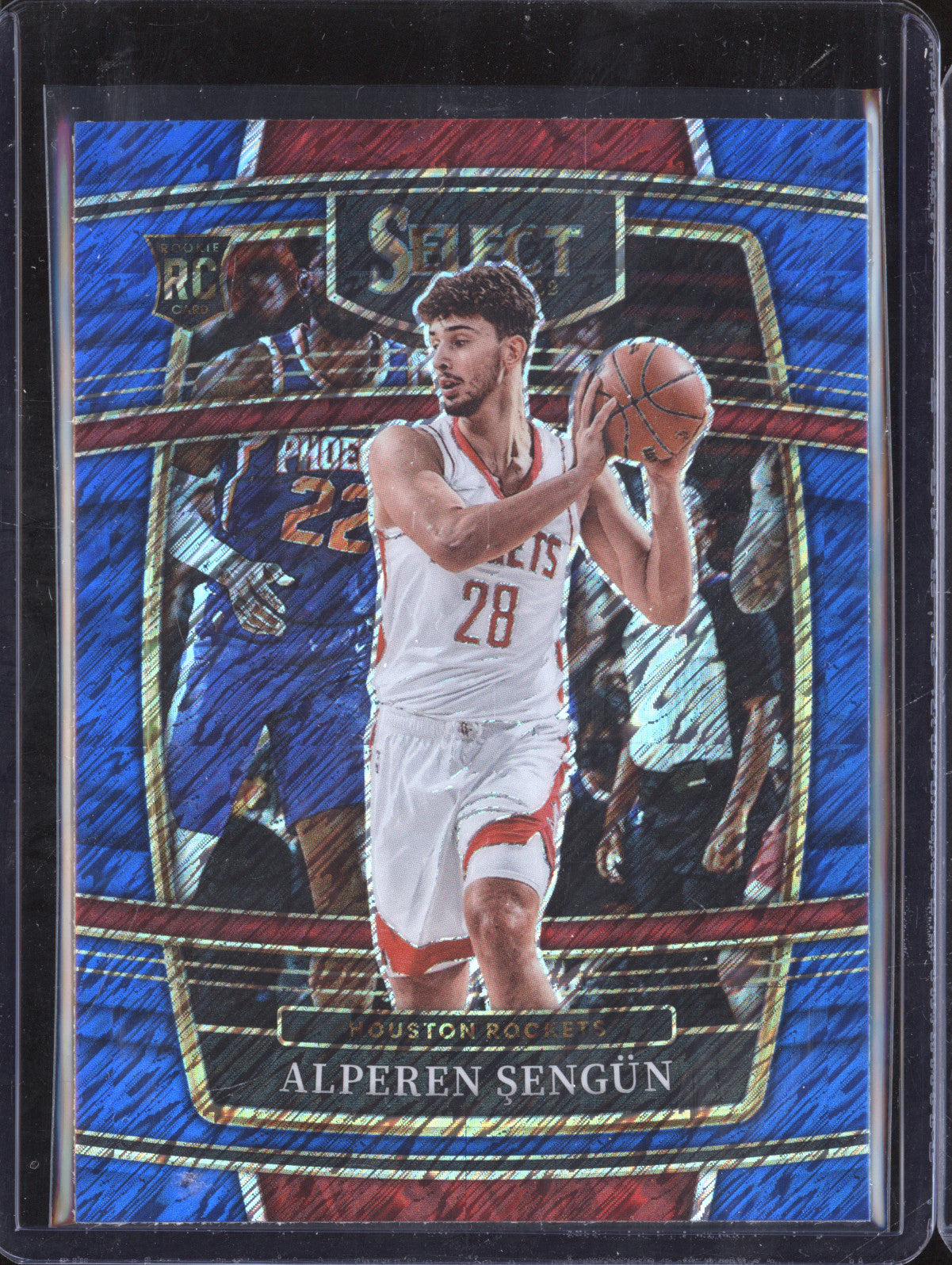 Alperen Sengun 2021-22 Panini Select 19 Blue Shimmer RC