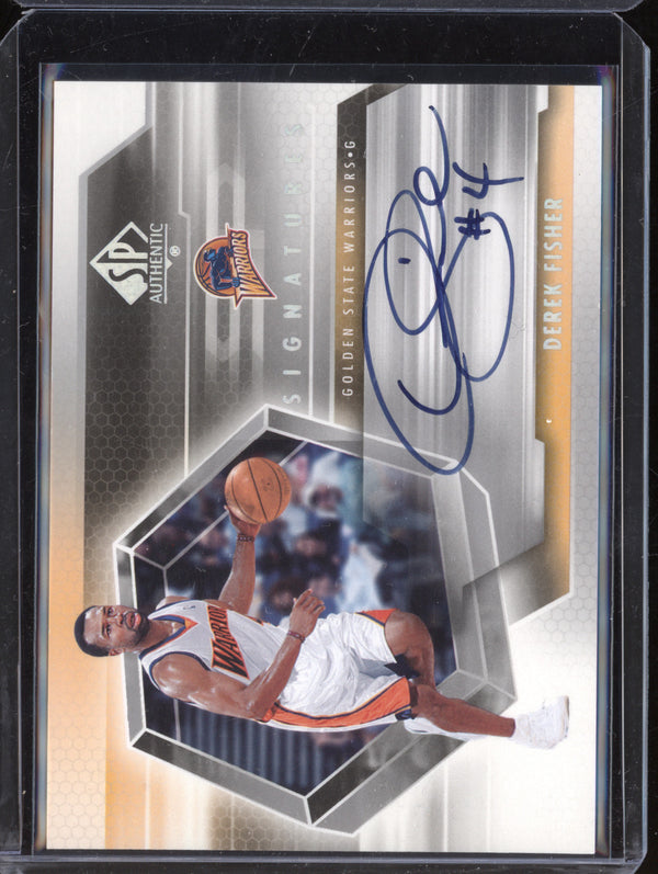 Derek Fisher 2004-05 Upper Deck SP Authentic SP-DF Signatures Auto