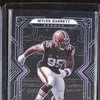 Myles Garrett 2022 Panini Obsidian 28 Purple Etch 71/100