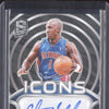 Chauncey Billups 2023-24 Panini Spectra IA-CBU Icons Auto 85/99