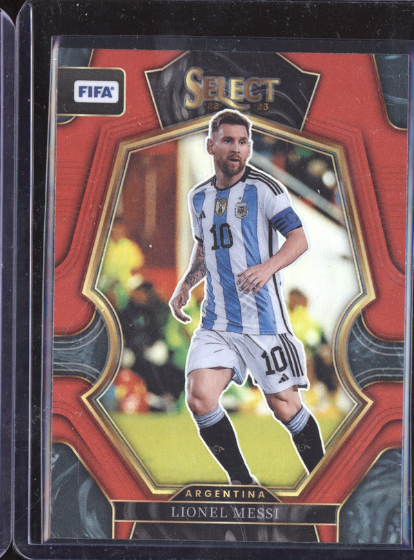 Lionel Messi 2022-23 Panini Selet FIFA 103 Red