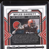 Myles Garrett 2022 Panini Obsidian 28 Purple Etch 71/100