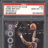 Kobe Bryant 1996-97 Topps Stadium Club R9 Rookies 2 RC PSA 10