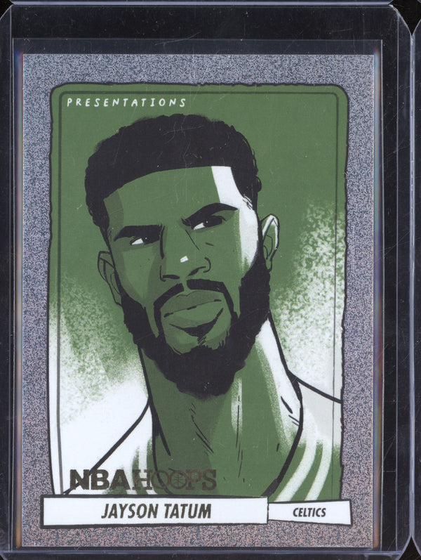 Jayson Tatum 2023-24 Panini Hoops 4 Presentations