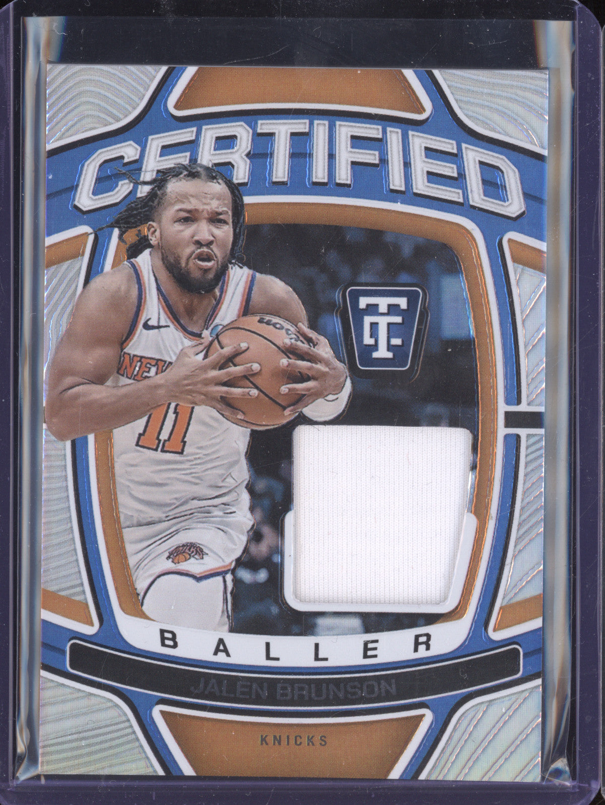 Jalen Brunson 2024-25 Panini Totally Certified CB-JBR Certified Baller 93/99
