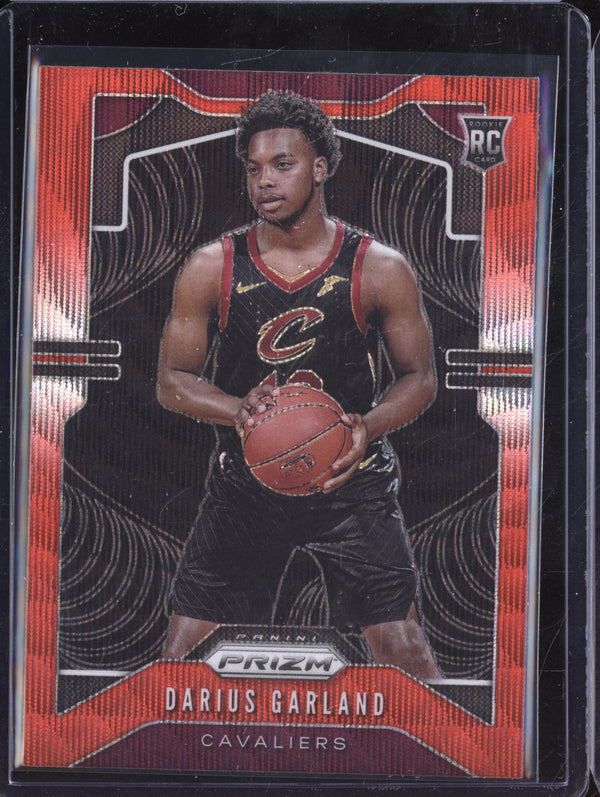 Darius Garland 2019-20 Panini Prizm 288 Ruby Wave RC