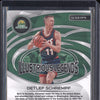 Detlef Schrempf 2022-23 Panini Spectra ILS-DFS Illustrious Legends Auto Asia