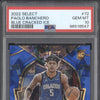 Paolo Banchero 2022-23 Panini Select 72 Blue Cracked Ice RC PSA 10