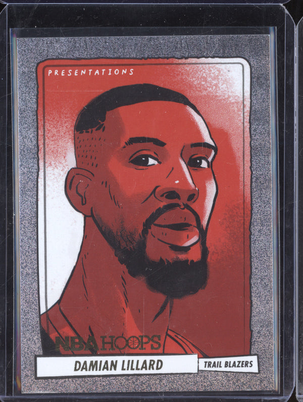 Damian Lillard 2023-24 Panini Hoops 10 Presentations