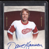 Dave Hanson 2011 Panini Dominion 181 Rookie Signatures Gold 13/25