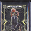 De'Aaron Fox 2021-22 Panini Obsidian 74 Yellow 5/10