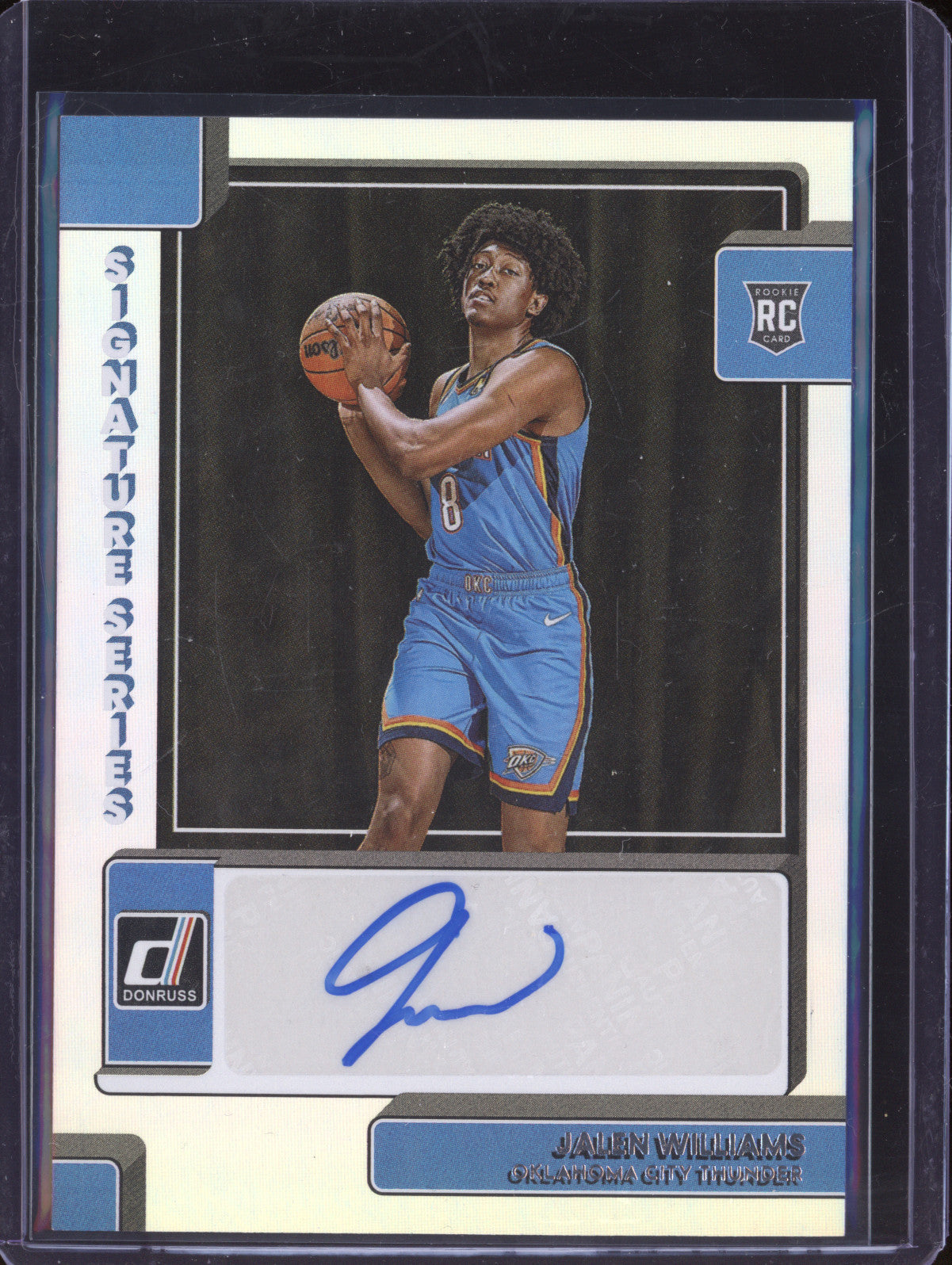 Jalen Williams 2022-23 Panini Donruss SS-JWL Signature Series RC