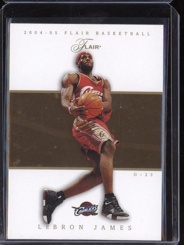 LeBron James 2004-05 Fleer Flair 35