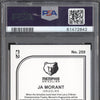 Ja Morant 2019-20 Panini Hoops 259 RC PSA 10