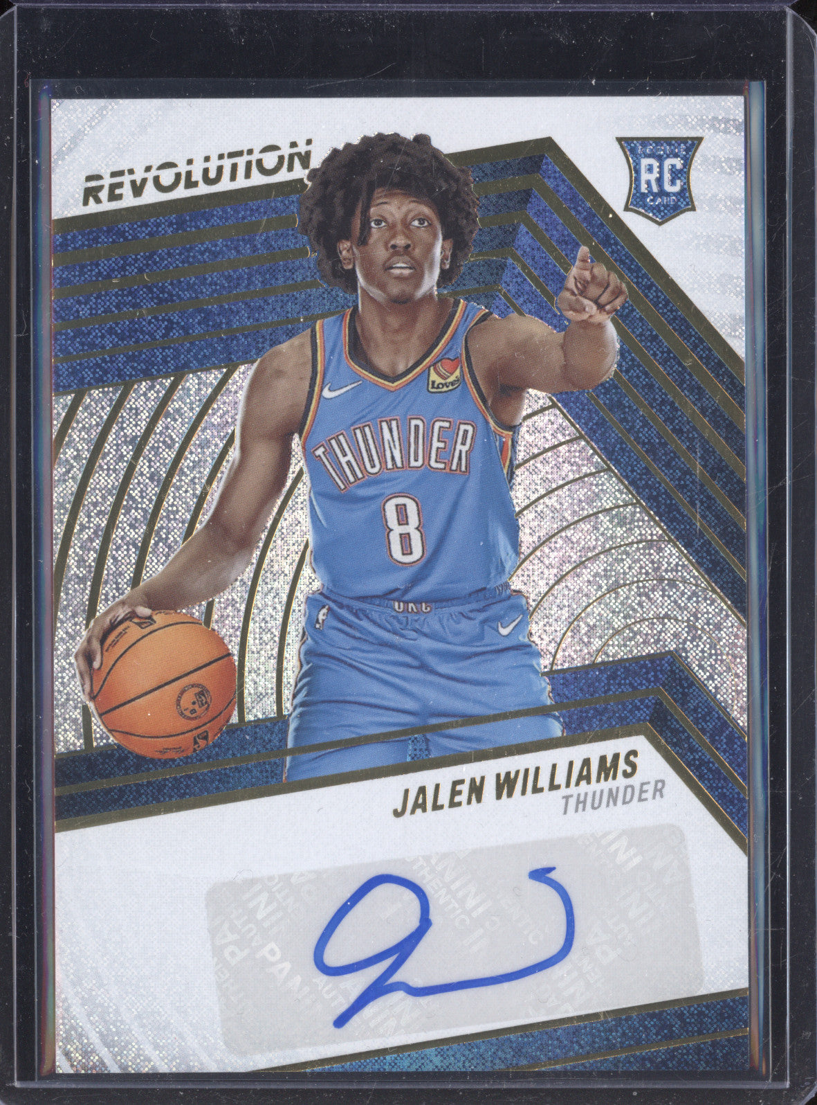 Jalen Williams 2022-23 Panini Revolution RA-JLW Rookie Auto RC