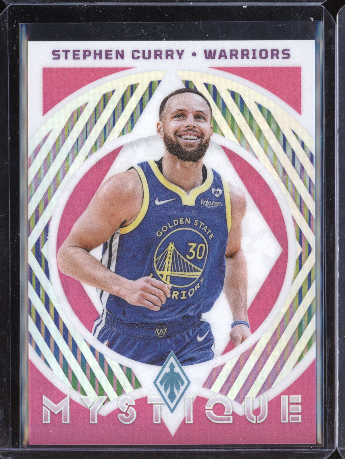 Stephen Curry 2023-24 Panini Phoenix 10 Mystique Pink 79/99