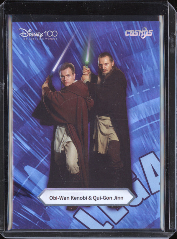 Obi-Wan Kenobi & Qui-Gon Jinn 2024 Kakawow Disney 100 Cosmos Disney Spirit