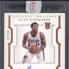 Cliff Alexander 2015-16 Panini National Treasures 144 Rookie Autogaphs RC 57/99