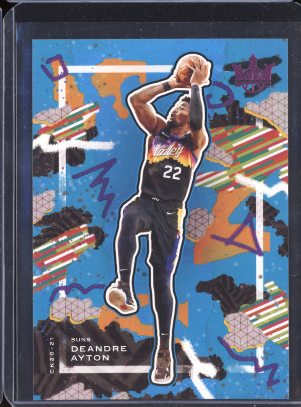 Deandre Ayton 2020-21 Panini Court Kings 66 Amethyst RC 61/99