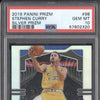 Stephen Curry 2019-20 Panini Prizm 98 Silver PSA 10