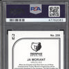 Ja Morant 2019-20 Panini Hoops 259 RC PSA 10