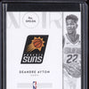 Deandre Ayton 2018-19 Panini Noir SHS-DA Shadow Sigs Auto RC 4/99