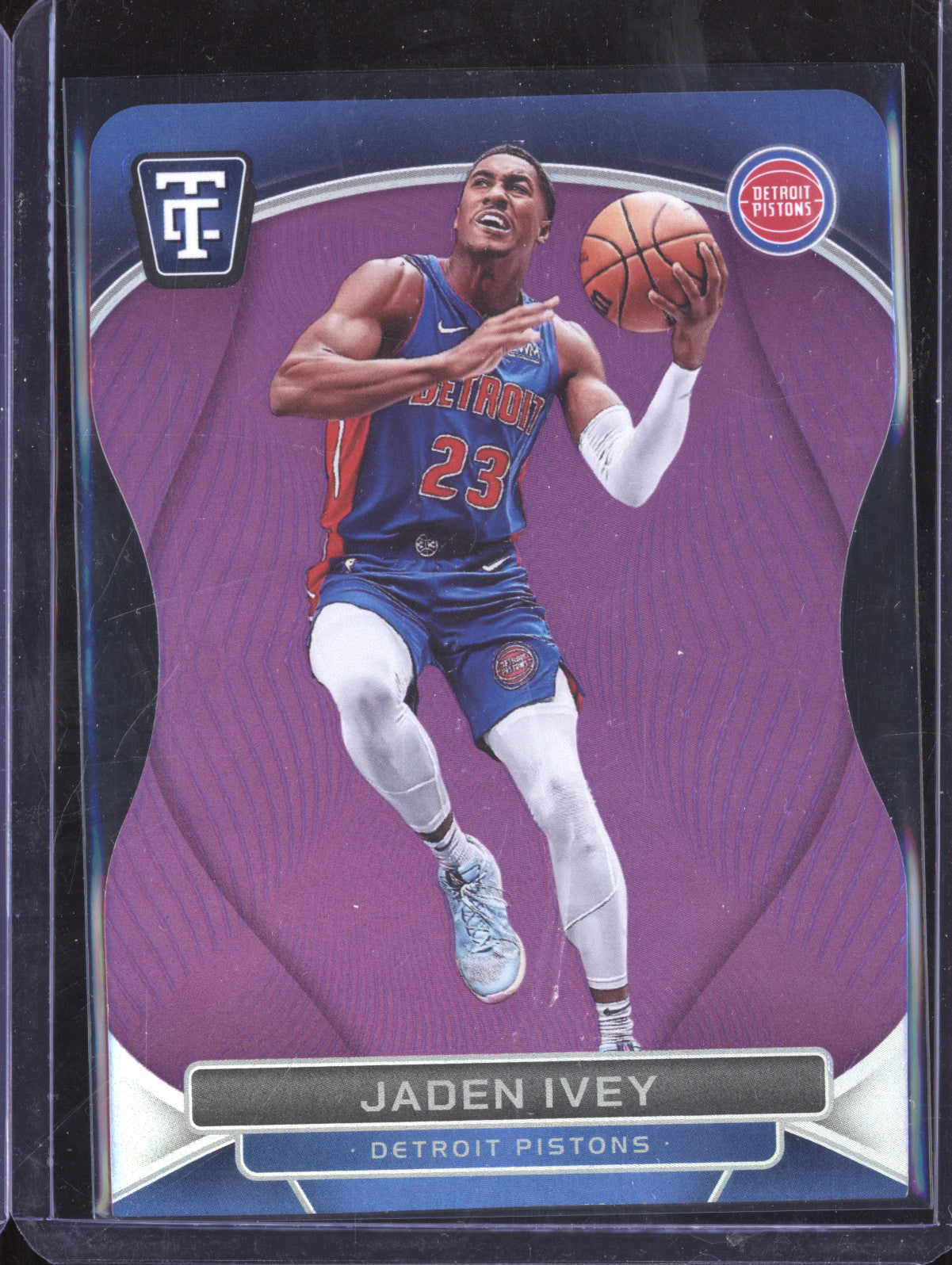 Jaden Ivey 2024-25 Panini Totally Certified 63 Purple Die-Cut 45/49