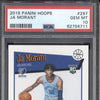 Ja Morant 2019-20 Panini Hoops 297 RC PSA 10