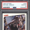 Michael Jordan 1999-200 Upper Deck Victory 408 Jordan's Greatest Hits PSA 10