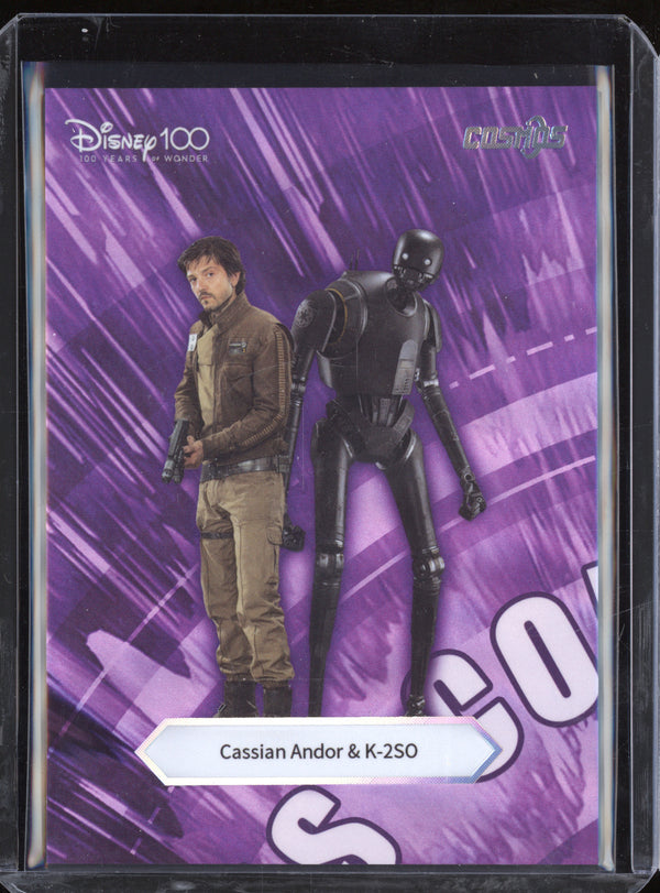 Cassian Andor & K-2SO 2024 Kakawow Disney 100 Cosmos CDQ-DS-64 Disney Spirit