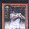 Kyle Manzardo 2024 Topps Chrome Update RA-KMA Update Series Auto Orange RC 4/25