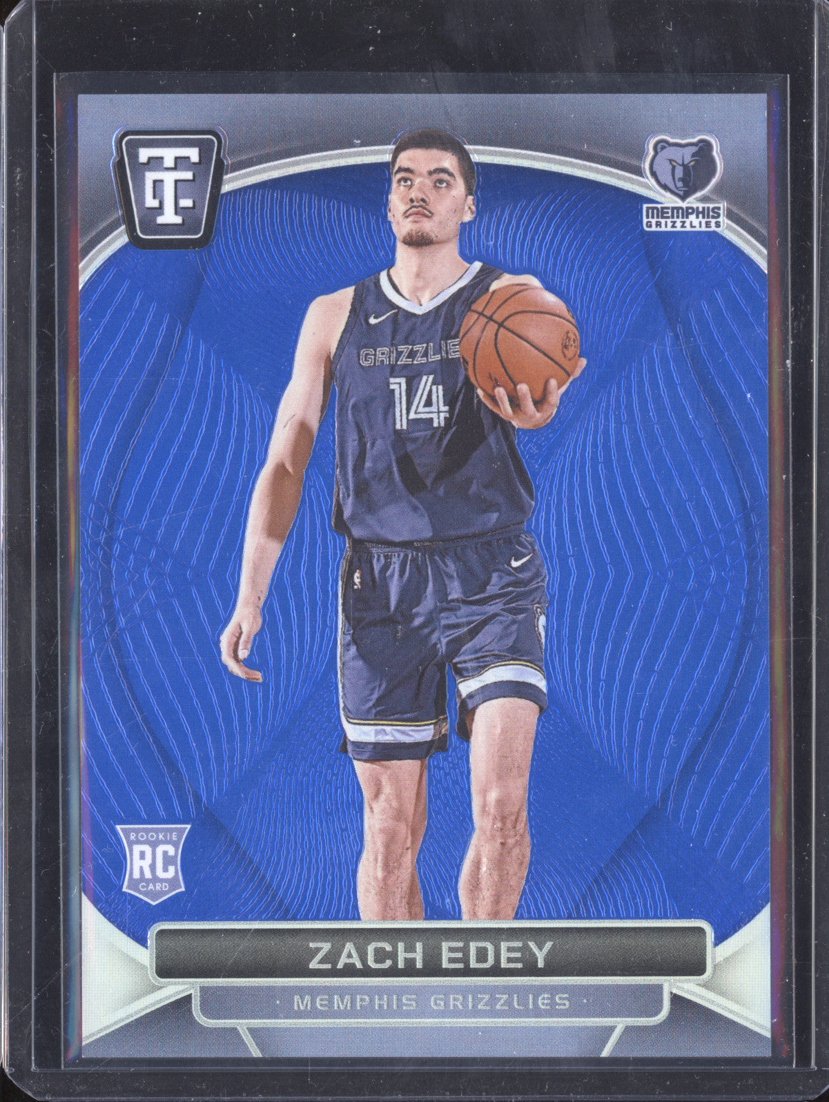 Zach Edey 2024-25 Panini Totally Certified 164 Blue RC 40/99