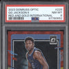 GG Jackson II 2023-24 Panini Donruss Optic Red Gold International RC 40/99 PSA 8