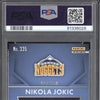 Nikola Jokic 2015-16 Panini Prizm 335 Ruby Wave RC 297/350 PSA 9