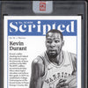 Kevin Durant 2018-19 Panini Encased SC-KDR Scripted Signatures Green 1/5