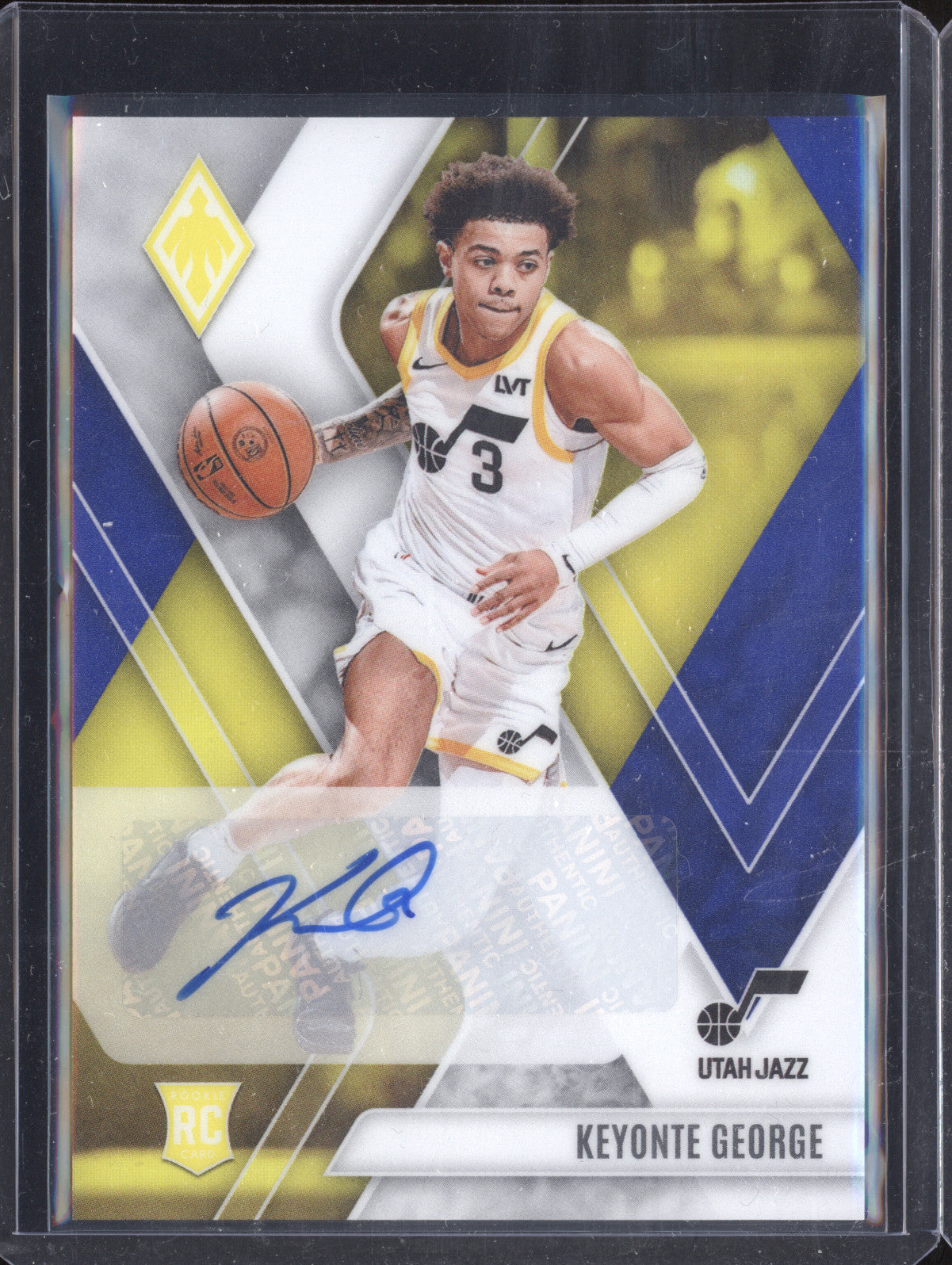 Keyonte George 2023-24 Panini Phoenix PRA-KYG Phoenix Rookie Auto Purple RC /25