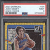 Josh Giddey 2023-24 Panini Donruss 134 Gold Choice 1/10 PSA 9