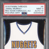 Jamal Murray 2016-17 Panini Threads 6 Rookie Team Threads Auto RC /199 PSA 9/10